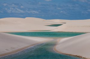 Vista panorámica de los Lençóis Maranhenses