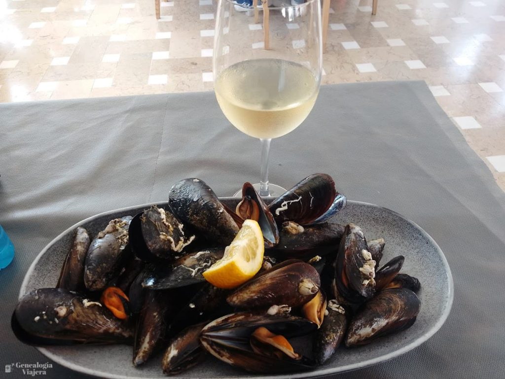 Combarro -Mejillones al vapor