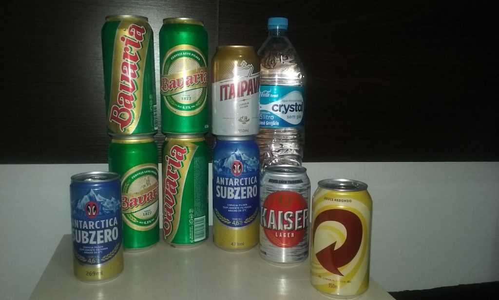 Cervezas en Foz Iguazu