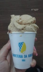 Helado de la famosa Sorvereria da Robeira en Salvador- Bahia