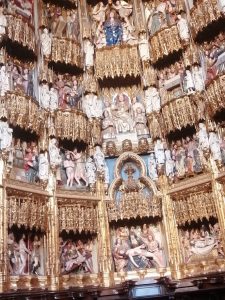 Interior de la catedral de San Martiño en Ourense
