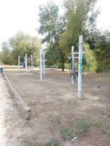 Zona fitness en el rio Miño -Ourense