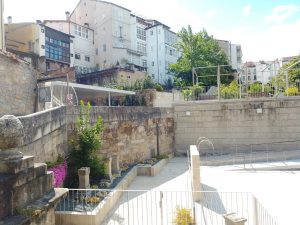 Ourense termas en casco histórico