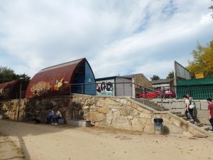 Vestuarios y lockers gratuitos en las termas de Chavasqueira- Ourense