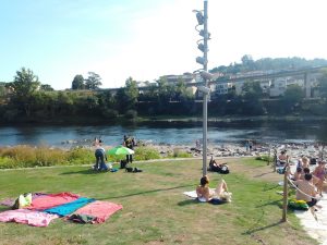 En las termas de Chavasqueira- Ourense -Galicia