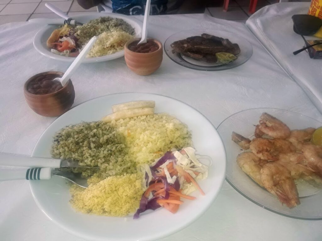 Comida típica del nordeste en Maranhão