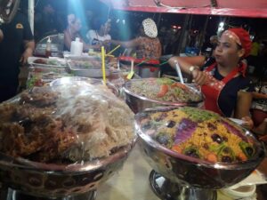 Puesto de comida en São Luís do Maranhão