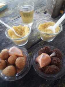 Comer en la playa-  São Luís do Maranhão - Brasil